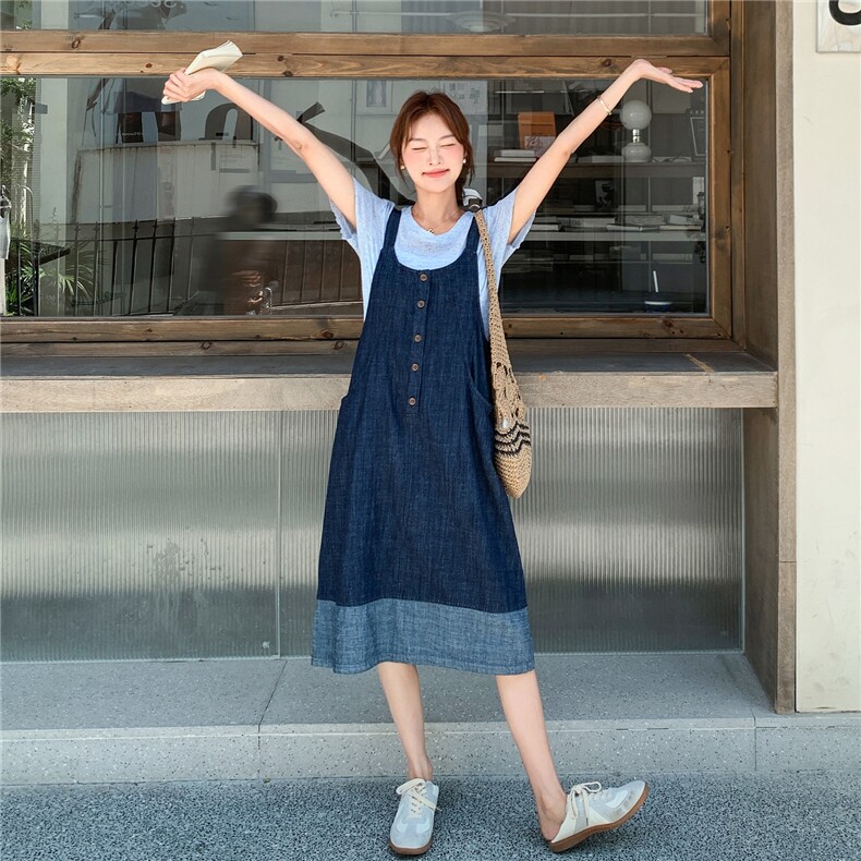 时尚套装女2025夏季新款背带裙两件套,女装套装/套裙,慧尚依恋