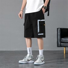 1夏季短裤男潮流五分裤工装短裤男A210-K908-P35，男装牛仔裤，星座210-3
