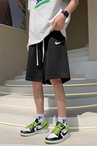 已注册得物直播抖音品质男运动中裤五分短裤K057P28控39图片