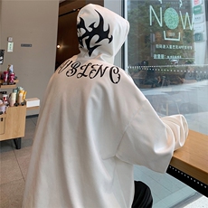 EQ305这是一件很潮的美式麂皮绒连帽套头卫衣男秋季宽松外套P58，男装卫衣，电商C306-1