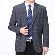 中老年人新款男士秋装商务休闲西装外套秋季中年男装上衣西服，男装西服，电商B212（原钱塘6029）