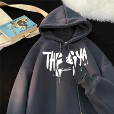 现货！重磅大码M-4XL得物品质加厚连帽卫衣RH6211--特P35，男装卫衣，星座610B-1