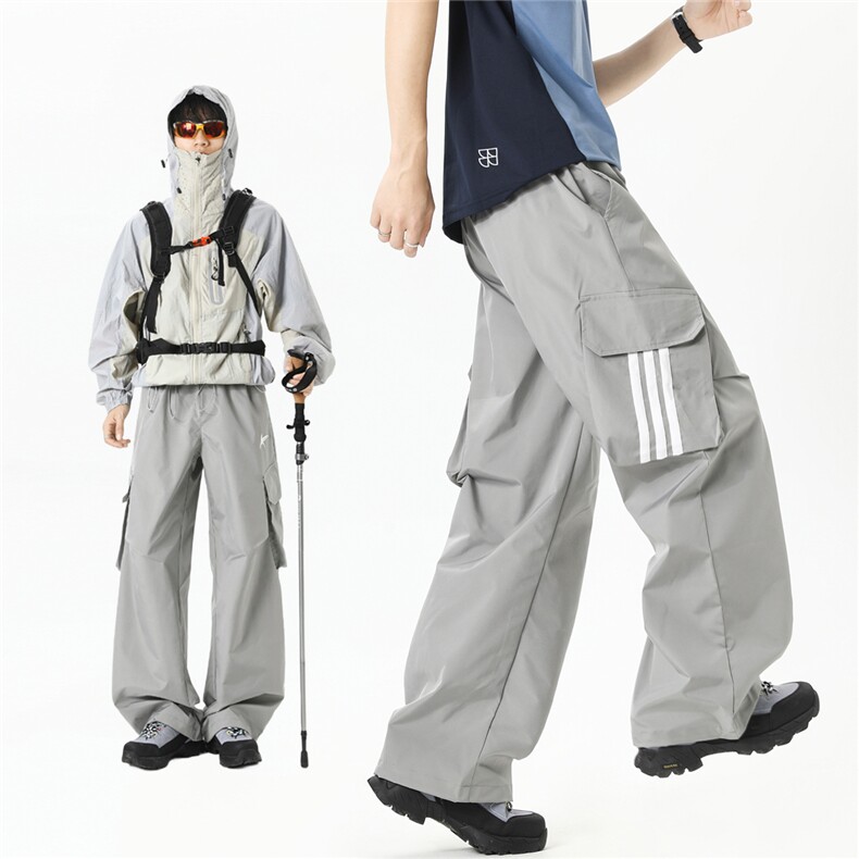 现货A337-S155-P55控78冲锋裤户外宽松多口袋工装休闲裤速干裤,男装工装外套,电商A337