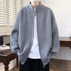1018-1-M196-P55《新品》针织毛衣男士开衫休闲夹克外套时尚帅气，男装针织衫/毛衣，星座1018-1​