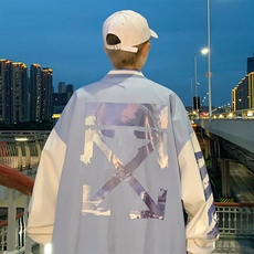 主推！2023秋季新款潮牌男士棒球服百搭学生外套上衣JK310P68，男装夹克，电商B220