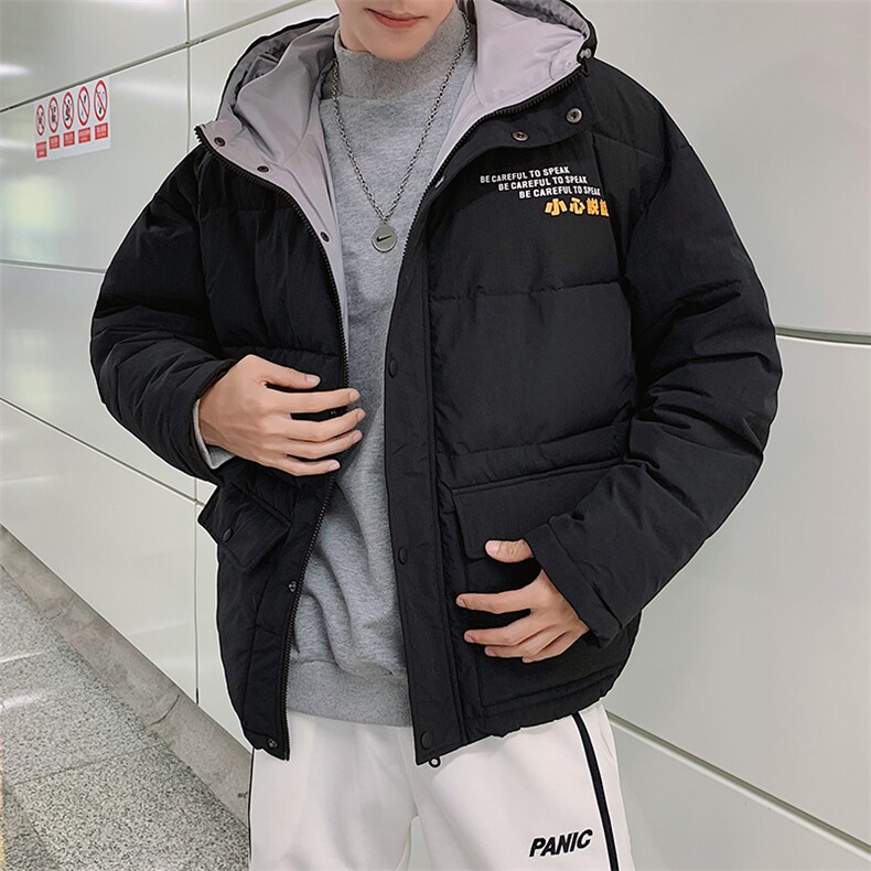 A003-HY005-P60冬装新款大口袋韩版男士面包服棉衣外套港仔1,男装棉衣,电商A003