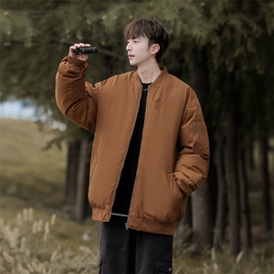 棒球服外套男女棉服美式潮牌复古高级感男装宽松飞行员M0822-P98图片