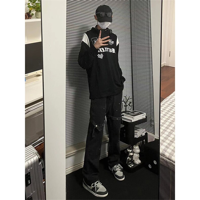 ！拿图不拿货！绑带cleanfit牛仔裤子KZA02-P55,男装牛仔裤,星座1007（原301D）