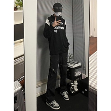 ！拿图不拿货！绑带cleanfit牛仔裤子KZA02-P55，男装牛仔裤，星座1007（原301D）