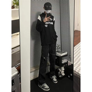 ！拿图不拿货！绑带cleanfit牛仔裤子KZA02-P55图片
