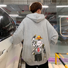 新款港风男秋冬火影陆飞情侣潮男卫衣714-3-WY06-P60码Cv，男装卫衣，星座1404-3