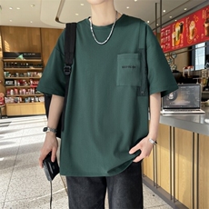25172-特P40夏季休闲时尚T恤男短袖打底衫青少年潮牌印花T恤，男装T恤，电商D310B