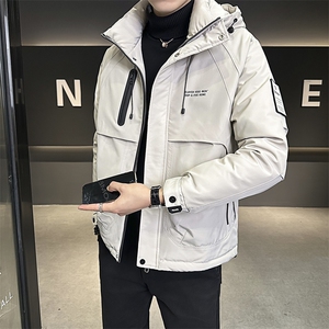 标男士冬装连帽工装加厚外套 羽绒服521/915-P185图片