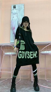 现货欧韩时尚韩版连衣裙图片
