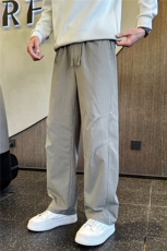 春季2026新款裤子男宽松直筒设计感春天休闲长裤A313-256199-P58，男装休闲裤，电商A313