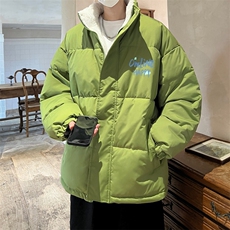 ！2025冬季新款男士立领棉衣加绒加厚保暖棉服外套MY116P70，男装棉衣，电商B220