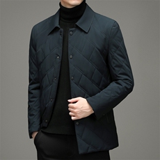 中年男士宽松棉衣服冬季新款爸爸休闲厚款保暖外套YYM88011-P155，男装棉衣，星座1105-3