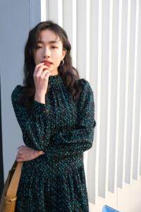 【现货】2021设计师款连衣裙，女装连衣裙，易霏金熙