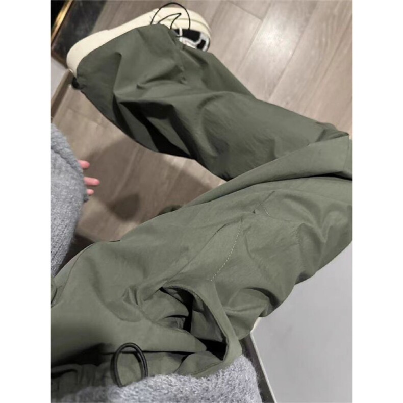 【网图】军绿色速干工装裤男女夏季薄款伞兵冲锋裤KZ31WW-特P48图片