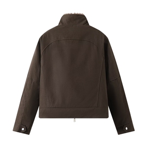 2025美式座山雕毛领棉服夹克男女冬季cleanfit工装外套MF364-P188图片