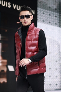 防水黑金羽绒服马甲男士秋冬立领无袖外穿90鸭绒时尚休闲坎肩背心图片