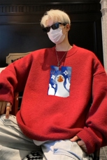 高质量！秋冬季半高领毛衣男加绒加厚线衣男针织衫男MY252-特p38，男装针织衫/毛衣，电商B367