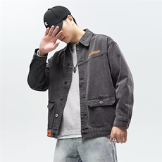 1506A/GG100/P49工装夹克男外穿宽松工作服上衣1，男装夹克，星座1506A
