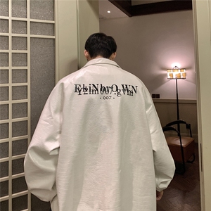 港风中性休闲宽松潮流皮衣大码M-5XL夹克男士外套JK7570P85控128图片