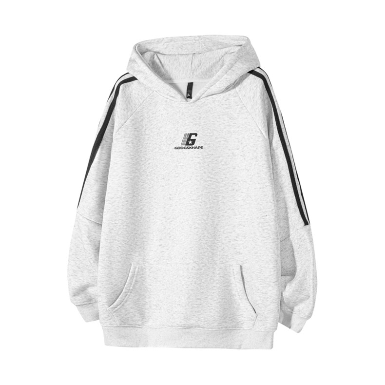 春秋冬季新款线条连帽卫衣男潮流个性宽松外套WY00662/P55加绒P60，女装短外套，电商B316