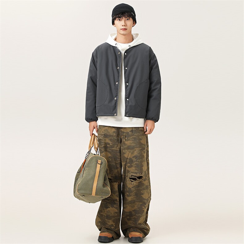 2025冬新款男日系潮牌双面穿白鸭绒羽绒服加厚外套棉衣YR60-F250,男装羽绒服,电商A101（原外27）