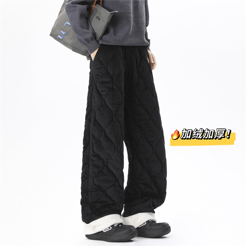 现货冬季加厚保暖运动休闲棉裤A337-S228-P53-控98,男装棉衣,电商A337
