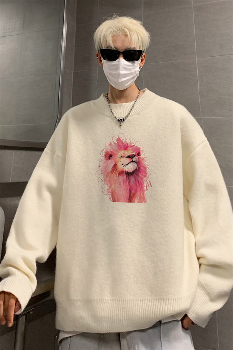 高质量！秋冬季半高领毛衣男士加绒加厚线衣针织衫男DMY528-特P38,男装针织衫/毛衣,电商B371