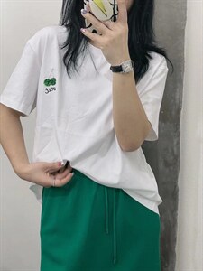 现货，夏装新款，樱桃T,其它,素墨