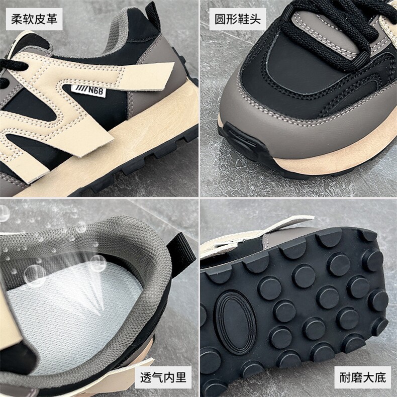 ins韩版阿甘鞋女2023秋季新款学生跑步运动老爹鞋增高休闲鞋女,女鞋休闲鞋,电商A223