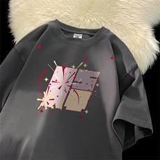 可设48小时发货支持抖音得物来样二开230克重磅美式短袖t恤MT328，男装T恤，电商A486-1