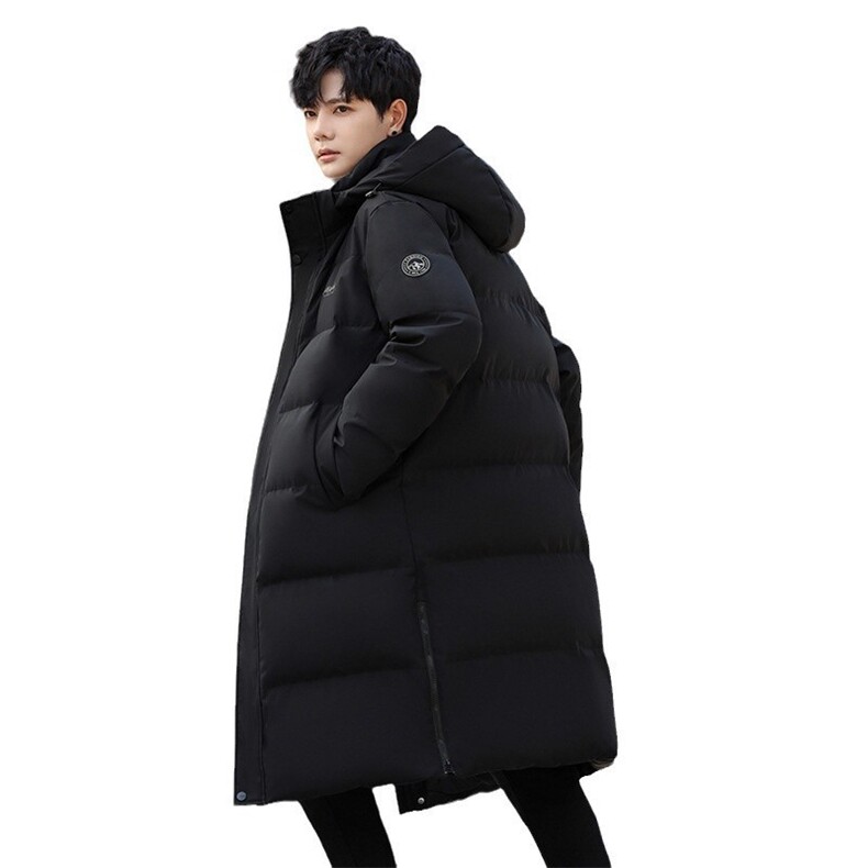 冬装90%白鸭绒羽绒服男新款长款过膝加长加厚保暖H81-P220328,男装羽绒服,星座1210A