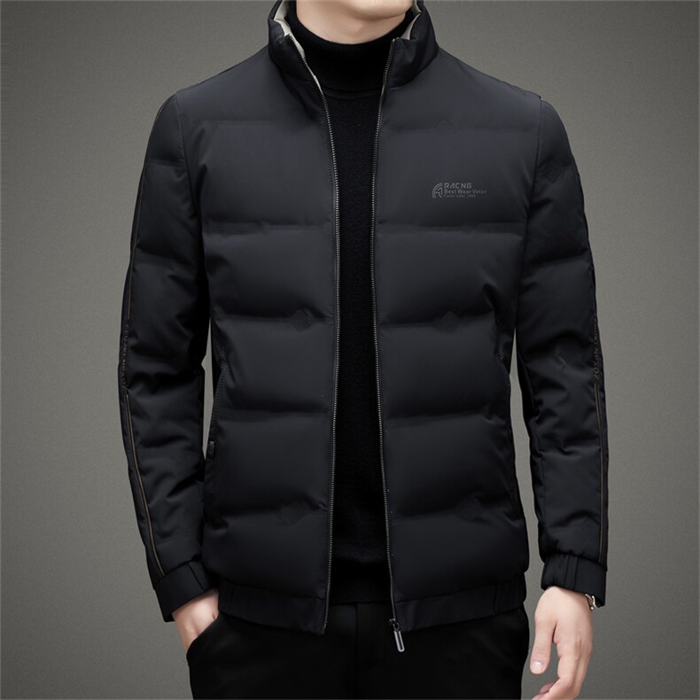 立领羽绒服保暖男装2023新款柔软轻保暖白鸭绒防寒服JZW2206-P215,男装羽绒服,星座1105-3