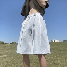 抖音品质夏季新款潮流设计宽松休闲短裤B315-K24134-特p25控48，男装牛仔裤，电商B315