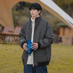 D2198-TP120控价168 冬季夹棉暖保棉衣冬季Cityboy皮衣宽松外套图片