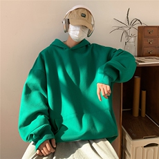 2024秋冬抖音得物品质重磅420克男士纯色连帽卫衣WY800P75/控95，男装卫衣，电商A148
