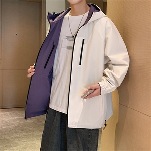 新款现货户外双面穿连帽夹克男 冲锋衣外套JK903 -P80图片