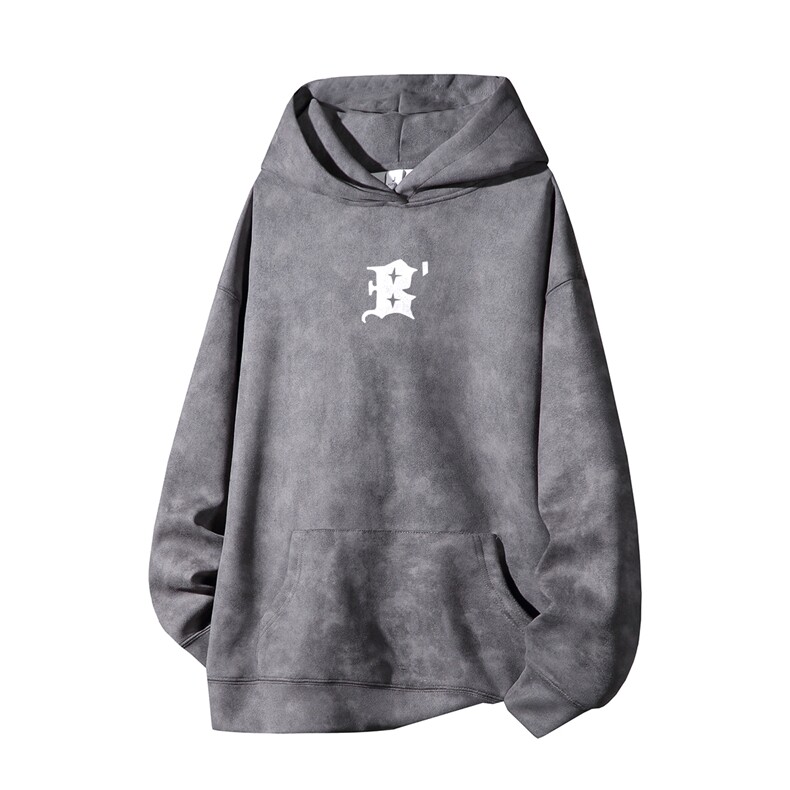 得物供货、重磅420克现货麂皮绒扎染卫衣HD019-1-WL25288ZR-P45,男装卫衣,电商019-1