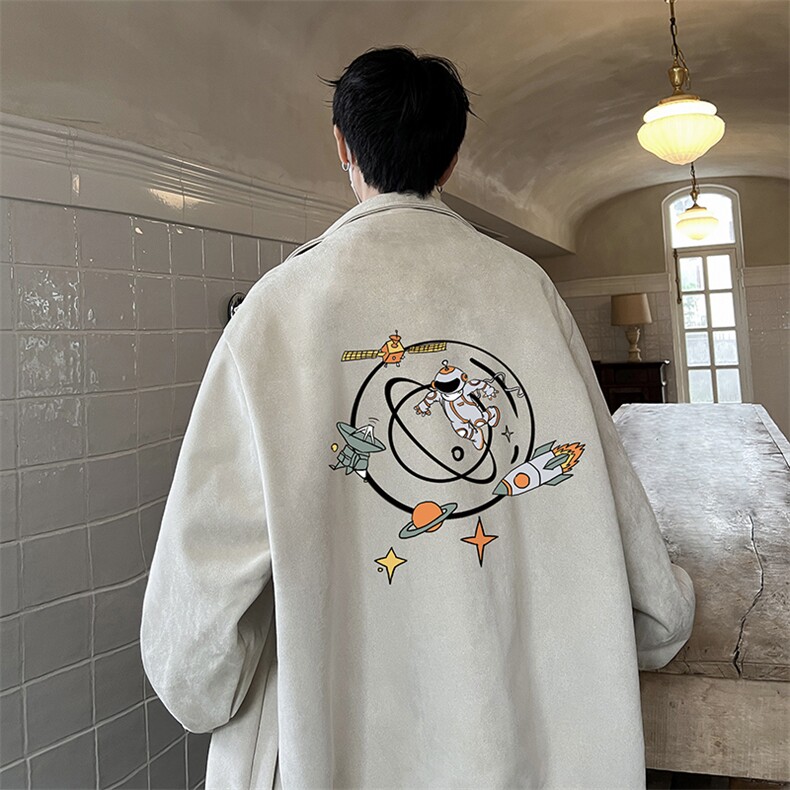麂皮绒夹克男大码立领褂子外套JK85142-P68加绒款-P78,男装夹克,电商A040