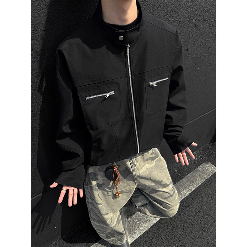 高街工装飞行夹克男秋季立领棒球服外套A436-1807-P80119,男装夹克,电商A436