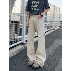 【002】美式高街飘带休闲裤嘻哈百搭长裤子男女 A079-N211-P50图片