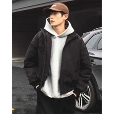 美式飞行夹克男款春秋cleanfit短款外套廓形机车棒球服J102，男装夹克，星座1116A（原606A-3）