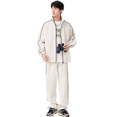 抖音直播新款秋季户外登山休闲运动夹克情侣套装男D06P75，男装夹克，电商B226