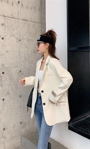 西装外套两个色m一XXL图片