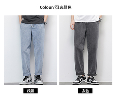218-1-P60-NS030新款时尚潮流休闲百搭裤，男装休闲裤，四季星座218-1