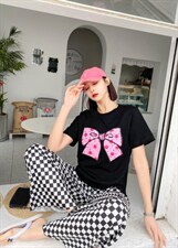 时尚休闲潮流T恤，女装T恤，泽妤